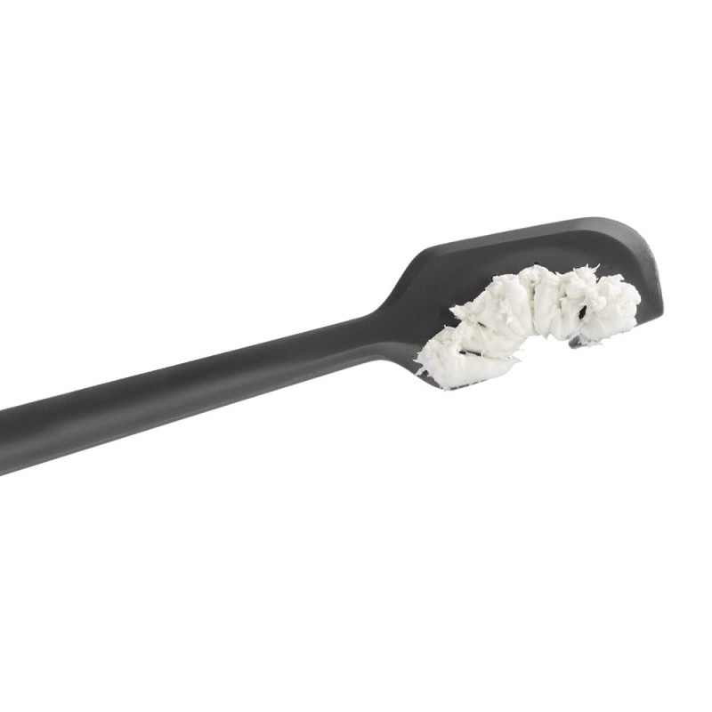 Spatola lecca pentola in silicone a doppio uso