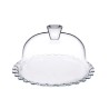 PIATTO IN VETRO PORTA DOLCI MOD. PETITE PATISSERIE CM 26 CON COPERCHIO