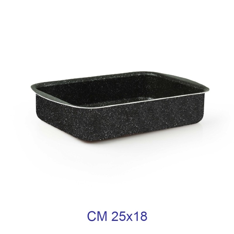 LASAGNERA RETTANGOLARE ANTIADERENTE BAKING PAN CM 25x18
