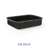 LASAGNERA RETTANGOLARE ANTIADERENTE BAKING PAN CM 25x18