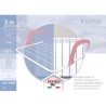 STENDIBIANCHERIA TERMOSIFONE THERMO 3 MT CM 50x40