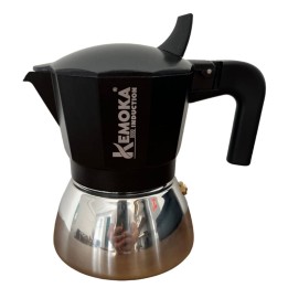 CAFFETTIERA A INDUZIONE IN ALLUMINIO KEMOKA 3 Tz