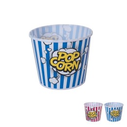 SECCHIELLO PER POP CORN IN PLASTICA CM 14x12