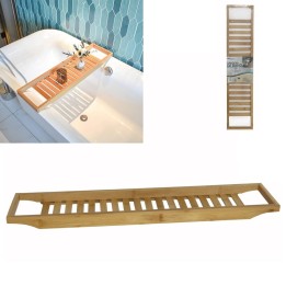 Vassoio legno per vasca da bagno