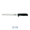 COLTELLO PANE LAMA ONDULATA CM 22 CON MANICO POLIPROPILENE