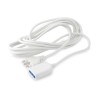 PROLUNGA ELETTRICA LINEARE 5 MT SPINA 16A BIANCA