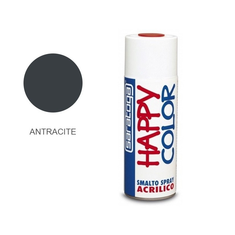 Vernice spray Saratoga Grigio Antracite Ral 7016