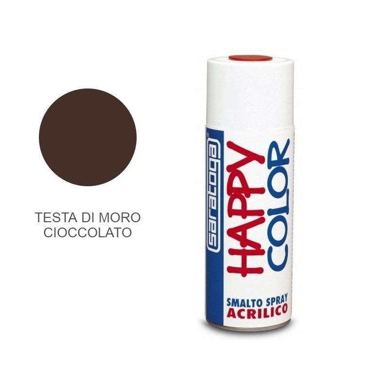 Vernice spray Testa di moro Cioccolato RAL 8017 Saratoga