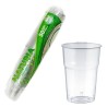 BICCHIERI PLASTICA PET TRASPARENTE 300 CC Pz 50
