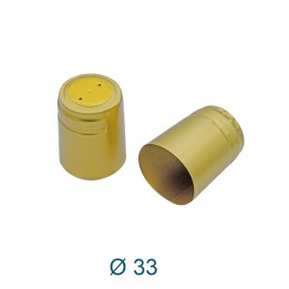 CAPSULE TERMORETRAIBILI D.33 ORO Pz 100