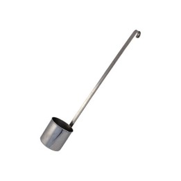 MESTOLO CILINDRICO PER OLIO IN ACCIAIO INOX