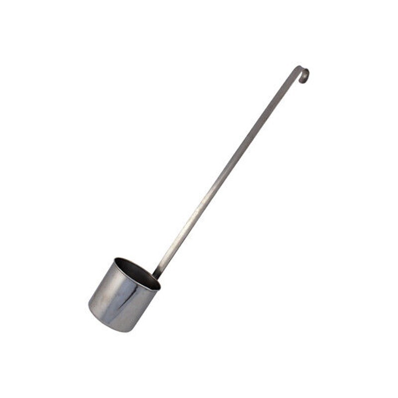 MESTOLO CILINDRICO PER OLIO IN ACCIAIO INOX
