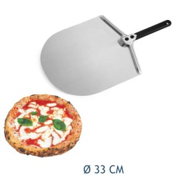 Pala per pizza alluminio per forno di casa cm 33