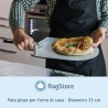 Pala in alluminio per fare la pizza a casa come in pizzeria