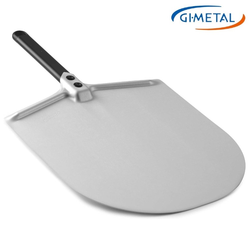 Gimetal pala pizza alluminio 33x33 manico 25 cm