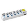 MULTIPRESA 6 POSTI SCHUKO CON INTERRUTTORI BEPER