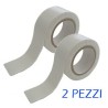 NASTRO BIADESIVO BIANCO 25 mm 1,3 Mt - 2 Pz