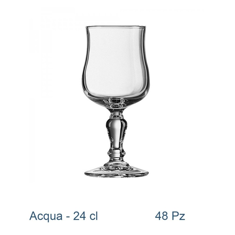 BICCHIERE CALICE NORMANDIE ACQUA 24 Cl Pz 48