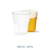 BICCHIERI PLASTICA CRISTAL 250 CC Pz 50