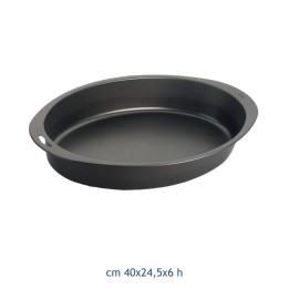 TEGLIA OVALE VESPA CM 40x25x6 H