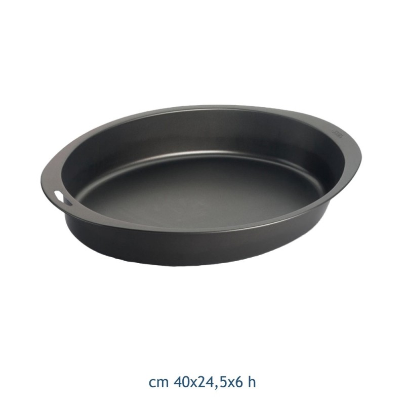 TEGLIA OVALE VESPA CM 40x25x6 H
