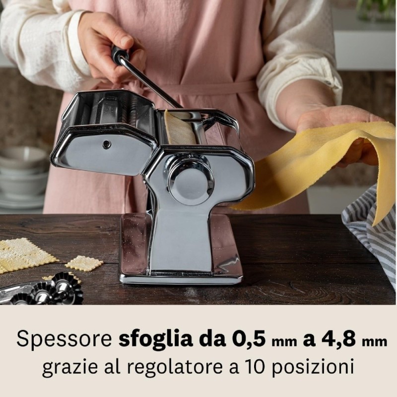 Marcato macchina tira sfoglia regolabile in spessore