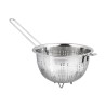 COLAPASTA INOX SEMI SFERICO CM 22 A 1 MANICO