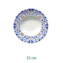 Piatto Ceramica Amalfi 23 cm | Ragstore.it