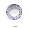 Piatto Ceramica Amalfi 23 cm | Ragstore.it