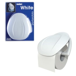 Porta Rotolo Carta Igienica White Bianco - Eleganza e Praticità in Bagno