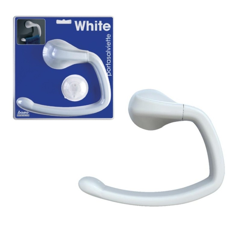 Porta Salviette Asciugamani White Bianco | Design Moderno & Elegante