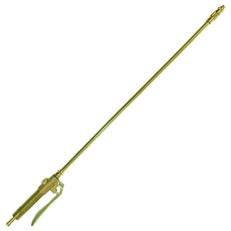 LANCIA IN OTTONE A LEVA CM 64 GETTO REGOLABILE