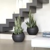 Vaso a Sfera per fiori cm 40 Grigio antracite - Bama | RagStore