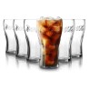 Set 6 bicchieri in vetro a marchio Cocacola (originali) da 370 ml