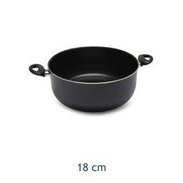 Casseruola Alluminio Antiaderente Jumbo cm 18 | Ragstore