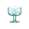 Coppa Dessert Graphica Green 28 cl: Eleganza e Stile per i Tuoi Dolci (6 Pezzi)