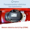 Passapomodori elettrico a banchetto Inox PPEI Mecnosud - RagStore