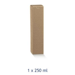 Valigetta Regalo Bottiglia - Petit Avana 250ml - Elegante Confezione