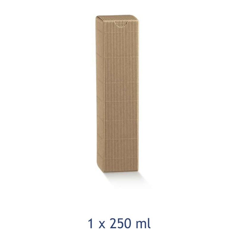 Valigetta Regalo Bottiglia - Petit Avana 250ml - Elegante Confezione