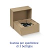 Scatola Spedizione 3 Bottiglie | Imballo Sicuro e Veloce - RagStore