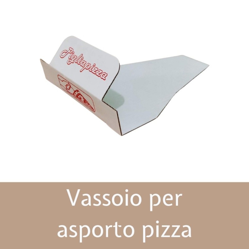 VASSOIO SPICCHIO PRENDI PIZZA IN CARTONE 500 Pz