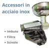 Accessorio passapomodori Mecnosud per motore elettrico 0,5 e 1 Hp