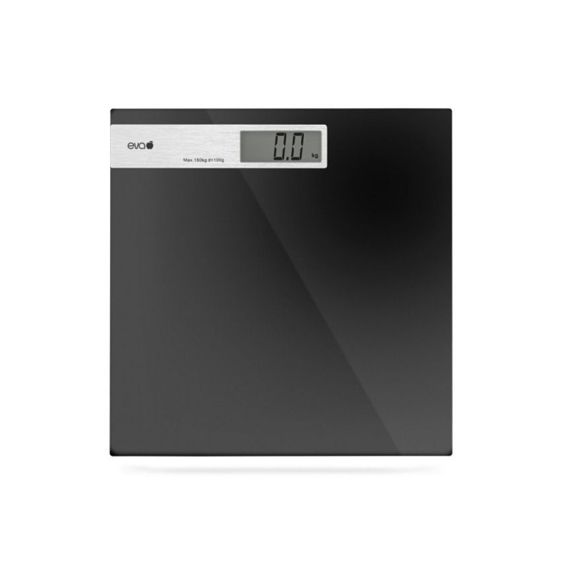 Bilancia Digitale Vetro Nero | Elegante & Precisa | Fino a 180 Kg