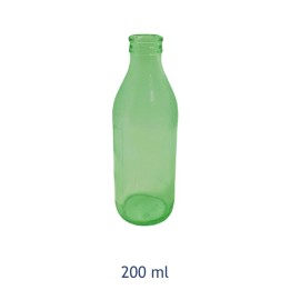 Bottiglia Bibita Bassa 200ml Verde | Ragstore.it