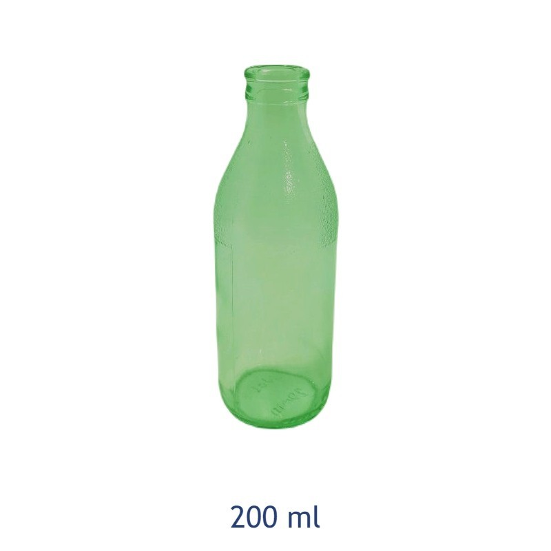 Bottiglia Bibita Bassa 200ml Verde | Ragstore.it