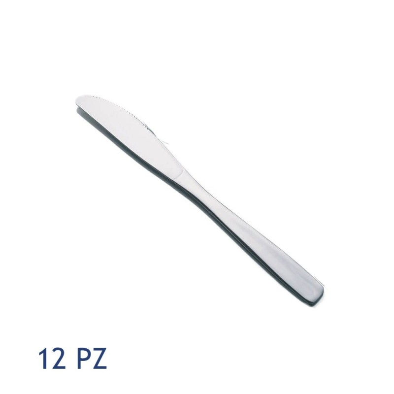 COLTELLO TAVOLA ACCIAIO INOX MONICA ZANETTI 12 Pz