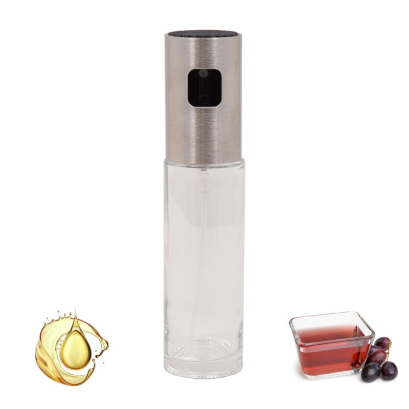 Oliera dosatore Spray in Vetro 100 ml – Nebulizzatore Cucina | RagStore