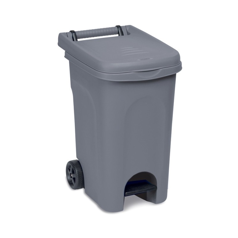 PATTUMIERA A PEDALE URBAN ECO SYSTEM Lt 60 GRIGIO