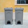 PATTUMIERA A PEDALE URBAN ECO SYSTEM Lt 60 GRIGIO