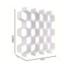 DIVISORI COMPONIBILI ESAGONALI PER CASSETTI 34x6,5 CM - 8 Pz